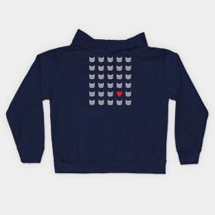 Love cats Kids Hoodie